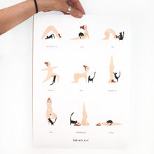 Load image into Gallery viewer, YOGA WITH A CAT
