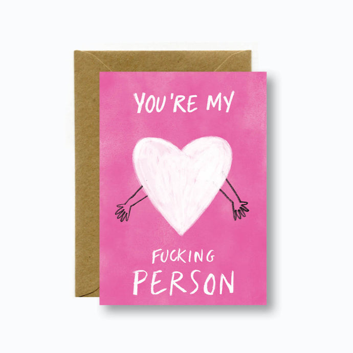 PERSON GREETING CARD