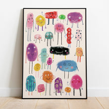 Load image into Gallery viewer, HAPPY MONSTERS POSTER
