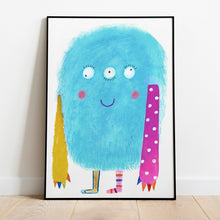 Load image into Gallery viewer, SIGGY, THE MONSTER POSTER