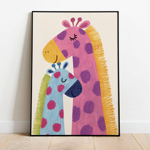 GIRAFFES POSTER