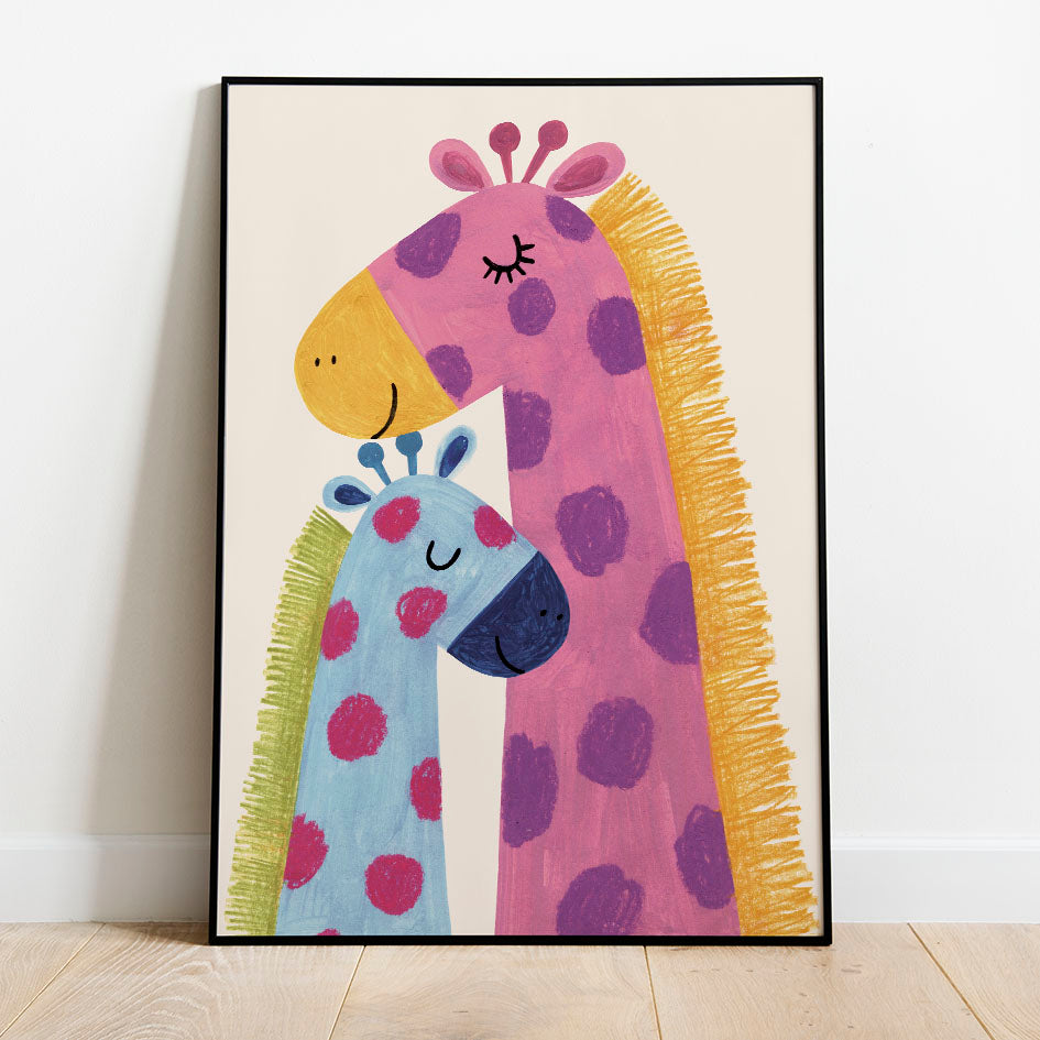 GIRAFFES POSTER