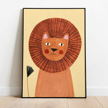 Load image into Gallery viewer, LION POSTER