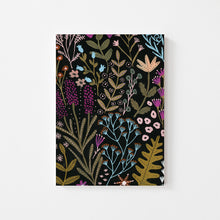 Load image into Gallery viewer, DARK FLORAL NOTEBOOK