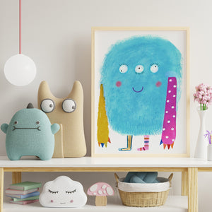 SIGGY, THE MONSTER POSTER