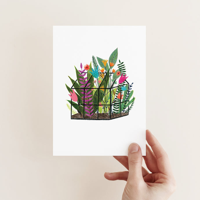 FLOWERHOUSE POSTCARD