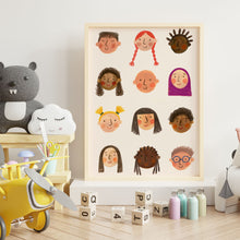 Load image into Gallery viewer, HAPPY FACES POSTER