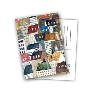 ROOFTOPS POSTCARD