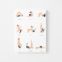 Load image into Gallery viewer, YOGA WITH A CAT NOTEBOOK