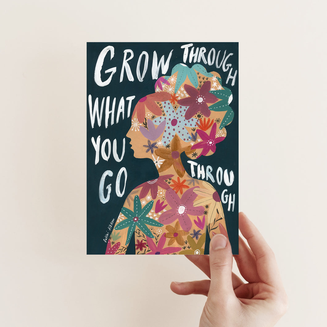 GROW POSTCARD