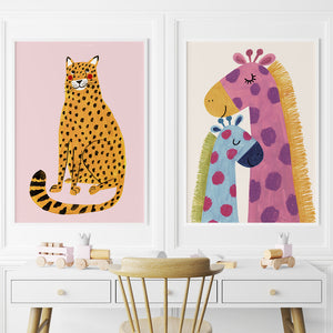 GIRAFFES POSTER