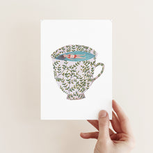 Load image into Gallery viewer, SEA IN CUP POSTCARD