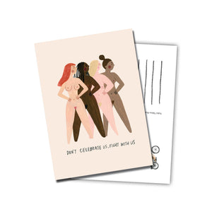 WOMEN'S DAY POSTCARD