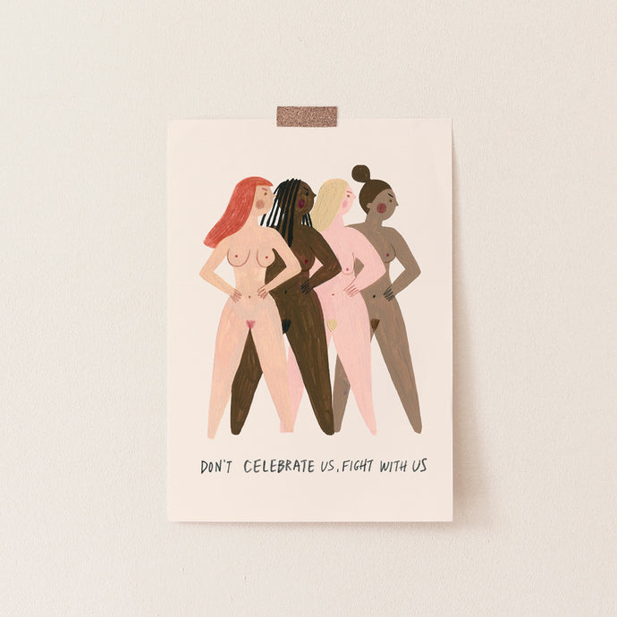WOMEN'S DAY POSTCARD