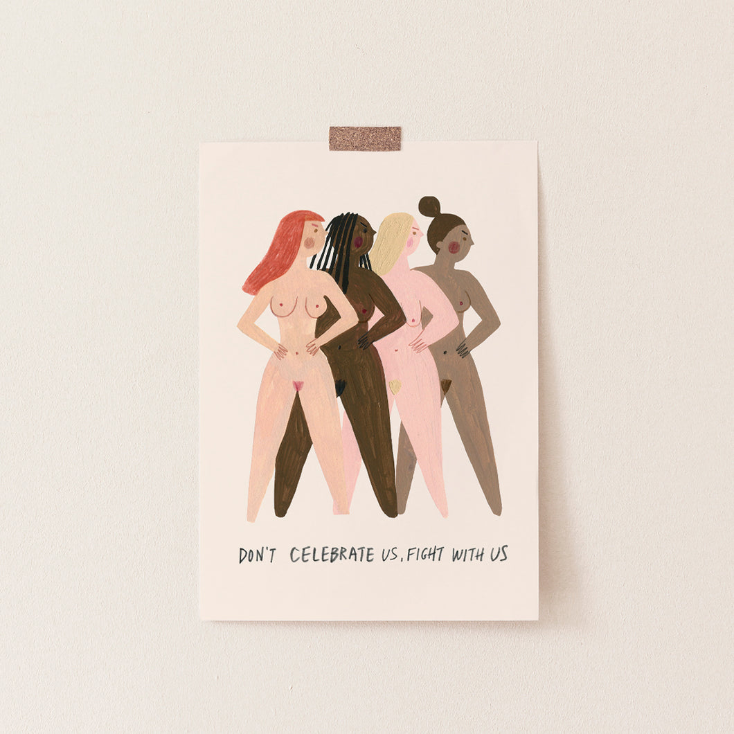 WOMEN'S DAY POSTCARD